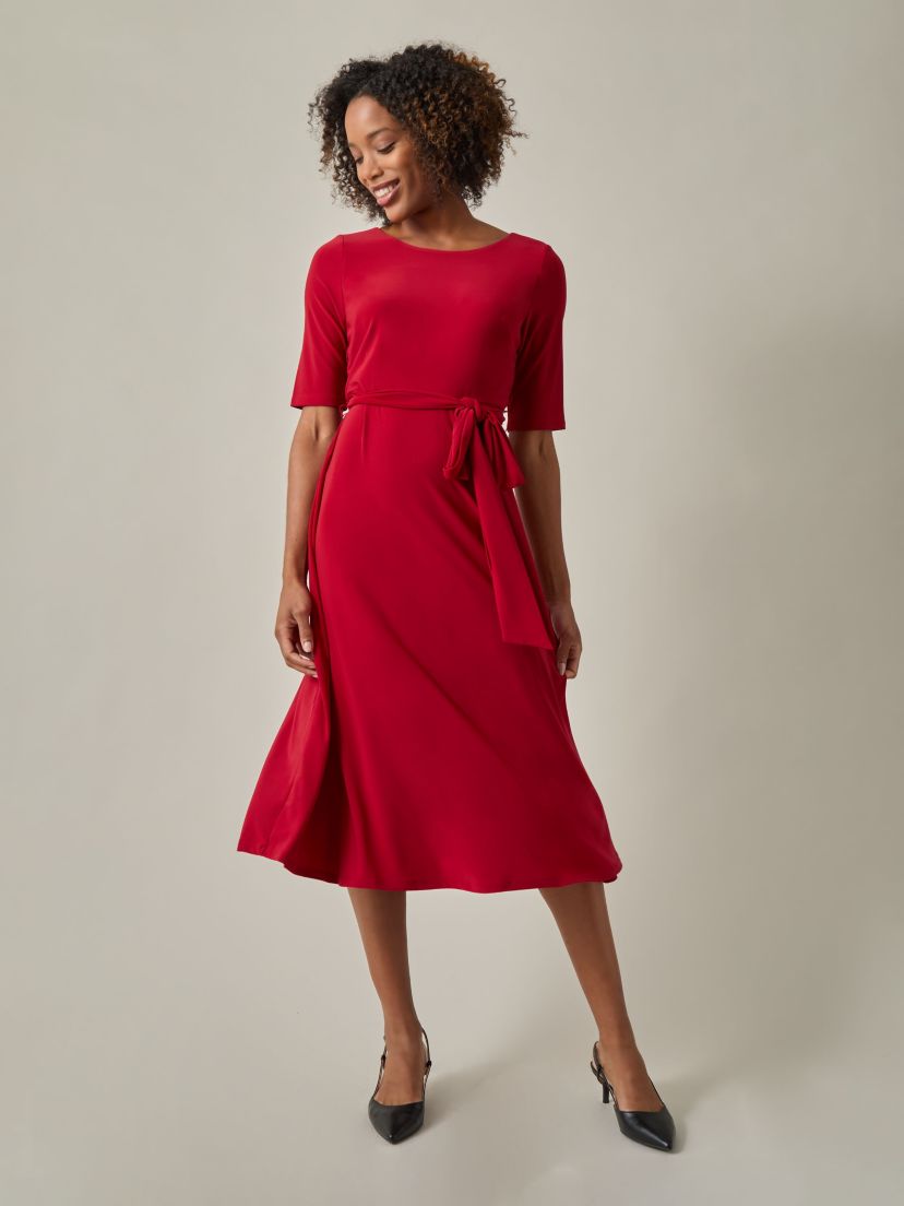 Womens Fit and Flare Dress