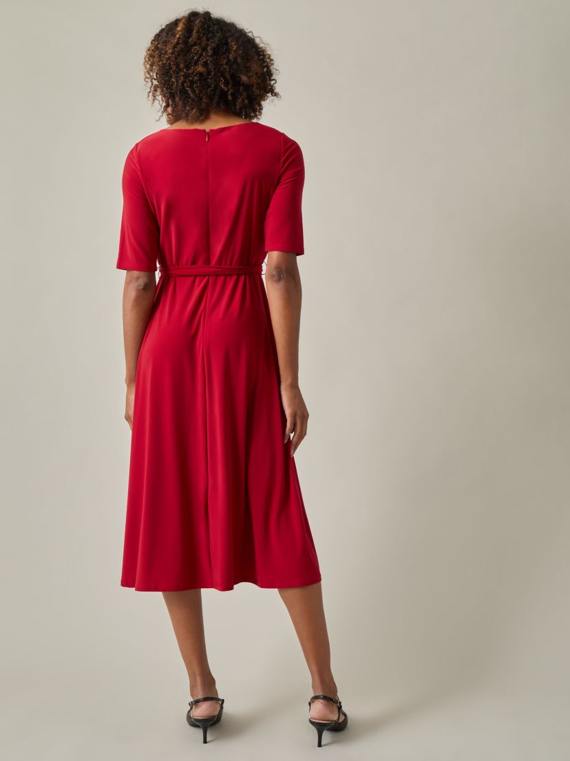 Womens Fit and Flare Dress