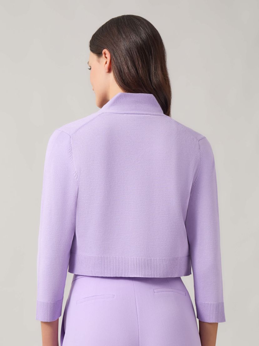 Cropped Kissing Front Shrug