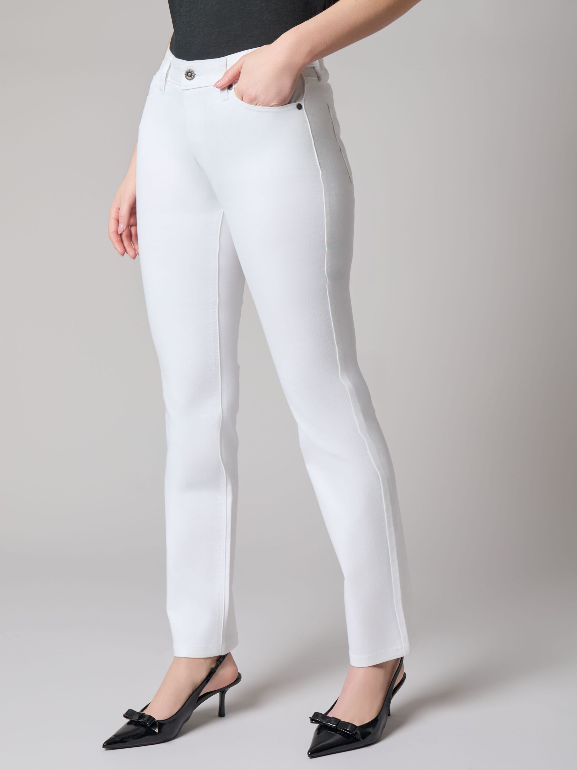 Five Pocket Straight Leg Jean