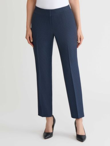 Women's Mini Check Slim Leg Pant