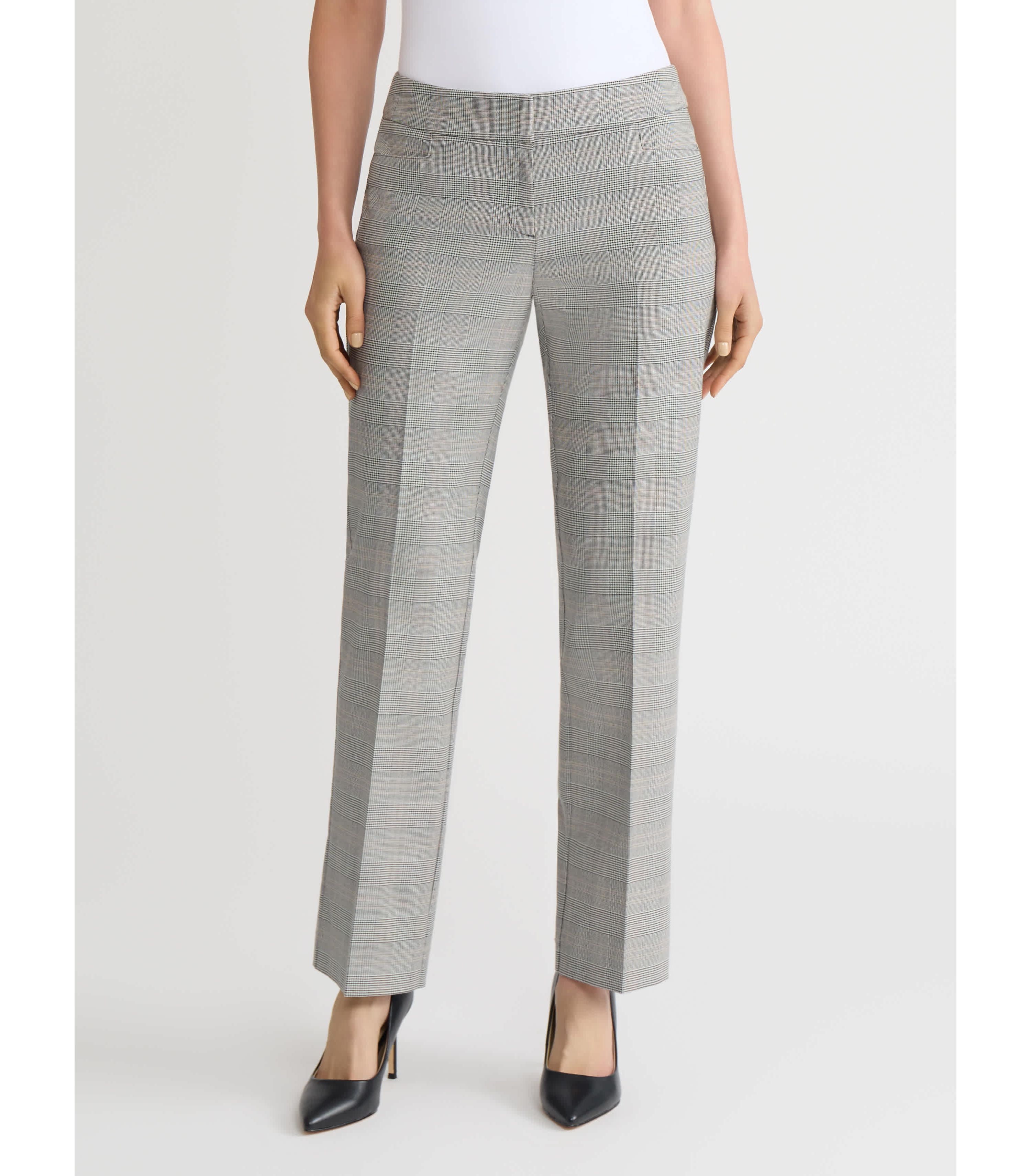 Womens Plaid L-Pocket Pant