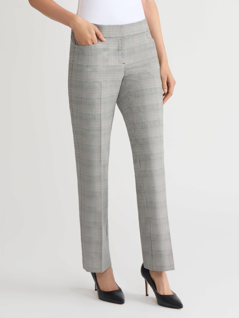 Womens Plaid L-Pocket Pant