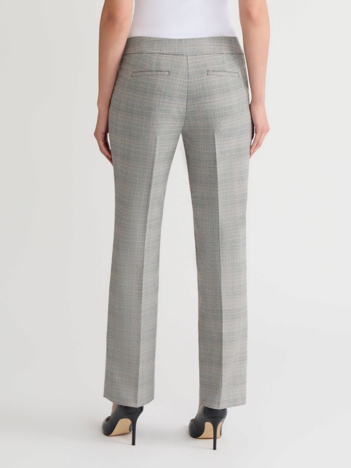 Womens Plaid L-Pocket Pant