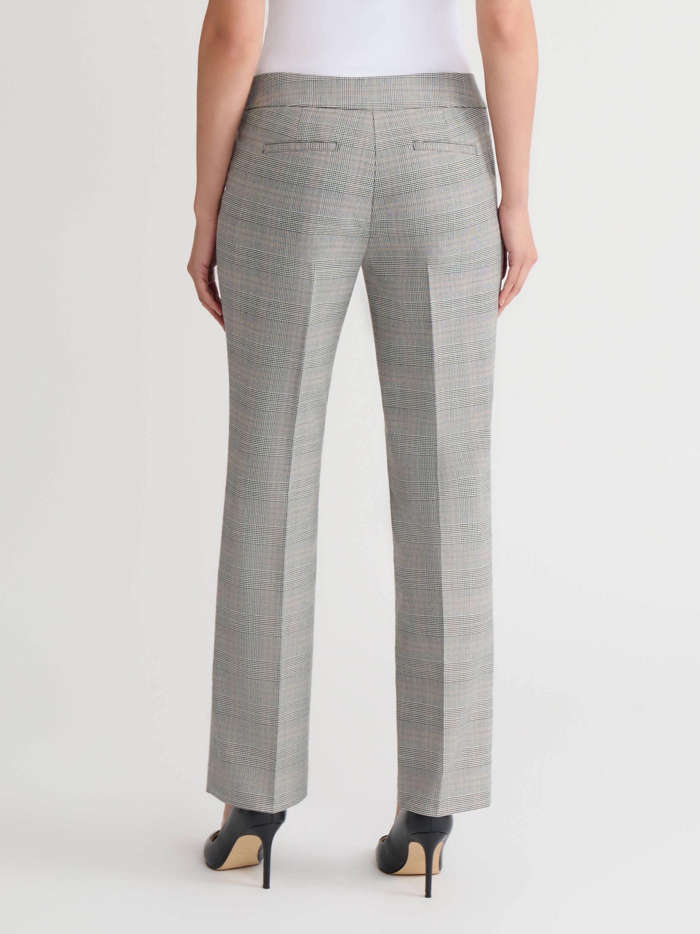 Petite Plaid L-Pocket Pant