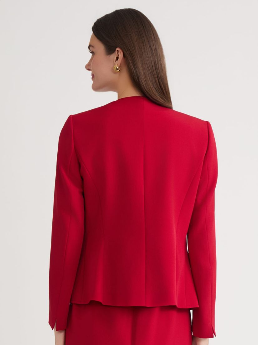 Womens Stretch Crepe Cardigan Jacket