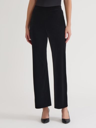 Women's Velvet Pull on Pant
