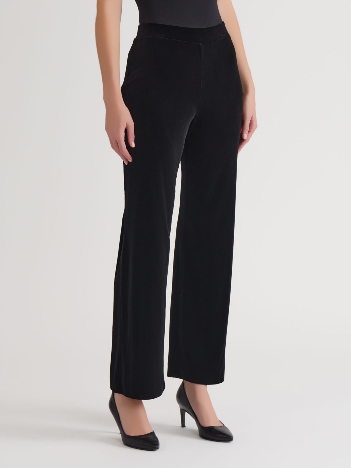 Womens Velvet Pull on Pant
