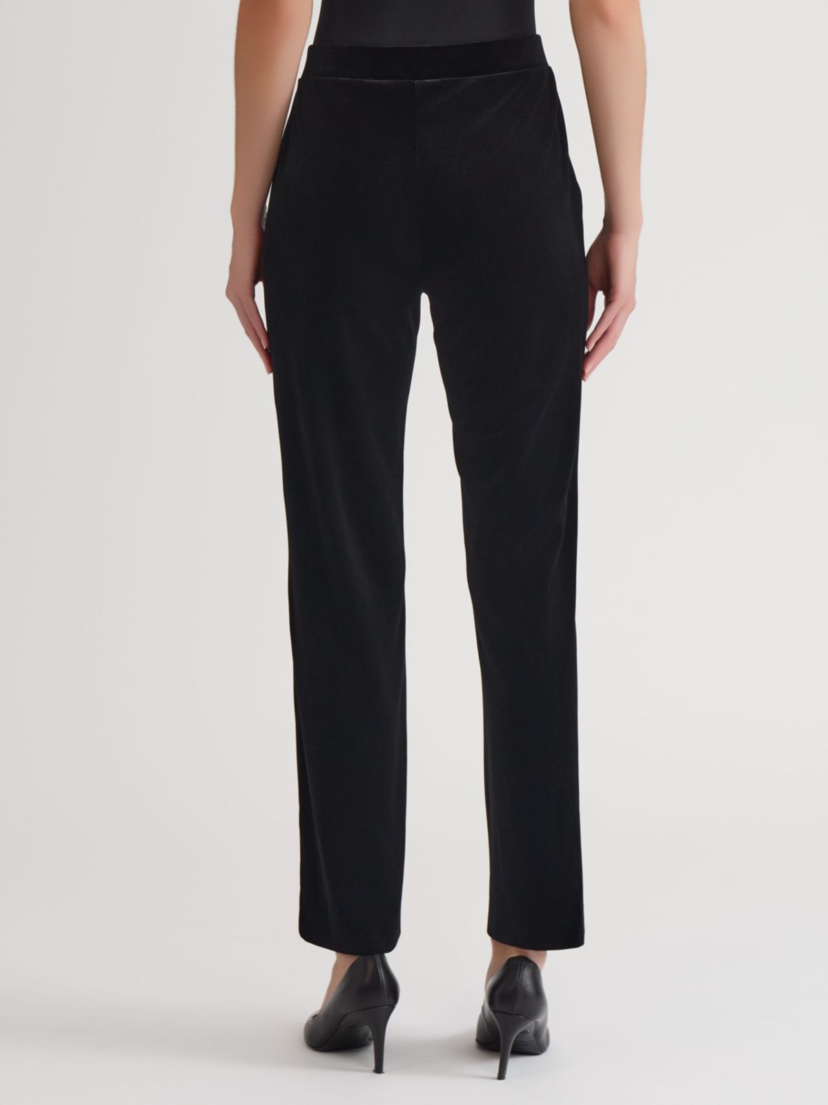 Womens Velvet Pull on Pant