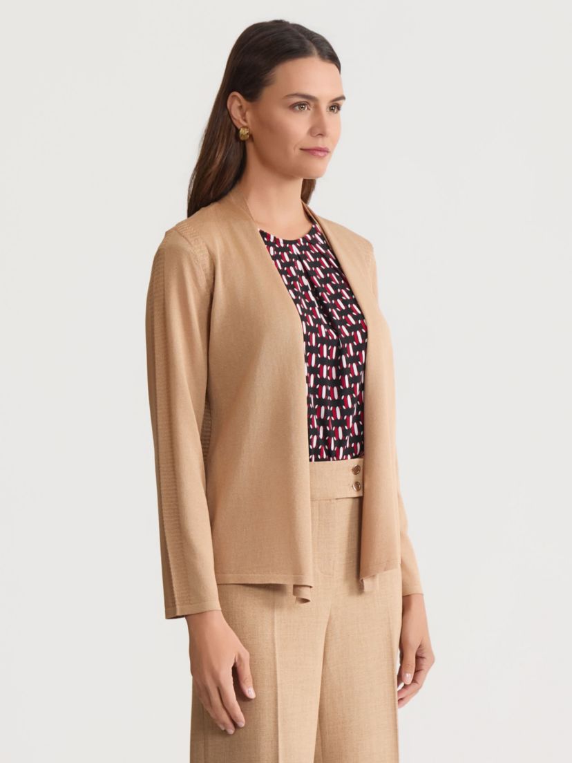 Womens Cardigan with Stitch Detail