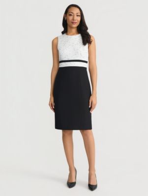 Kasper Women's Sheath Dress with Framing, 12