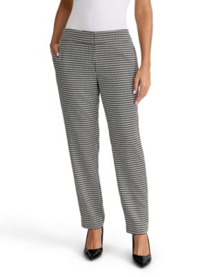 Kasper Womens Fly Front Slim Pant