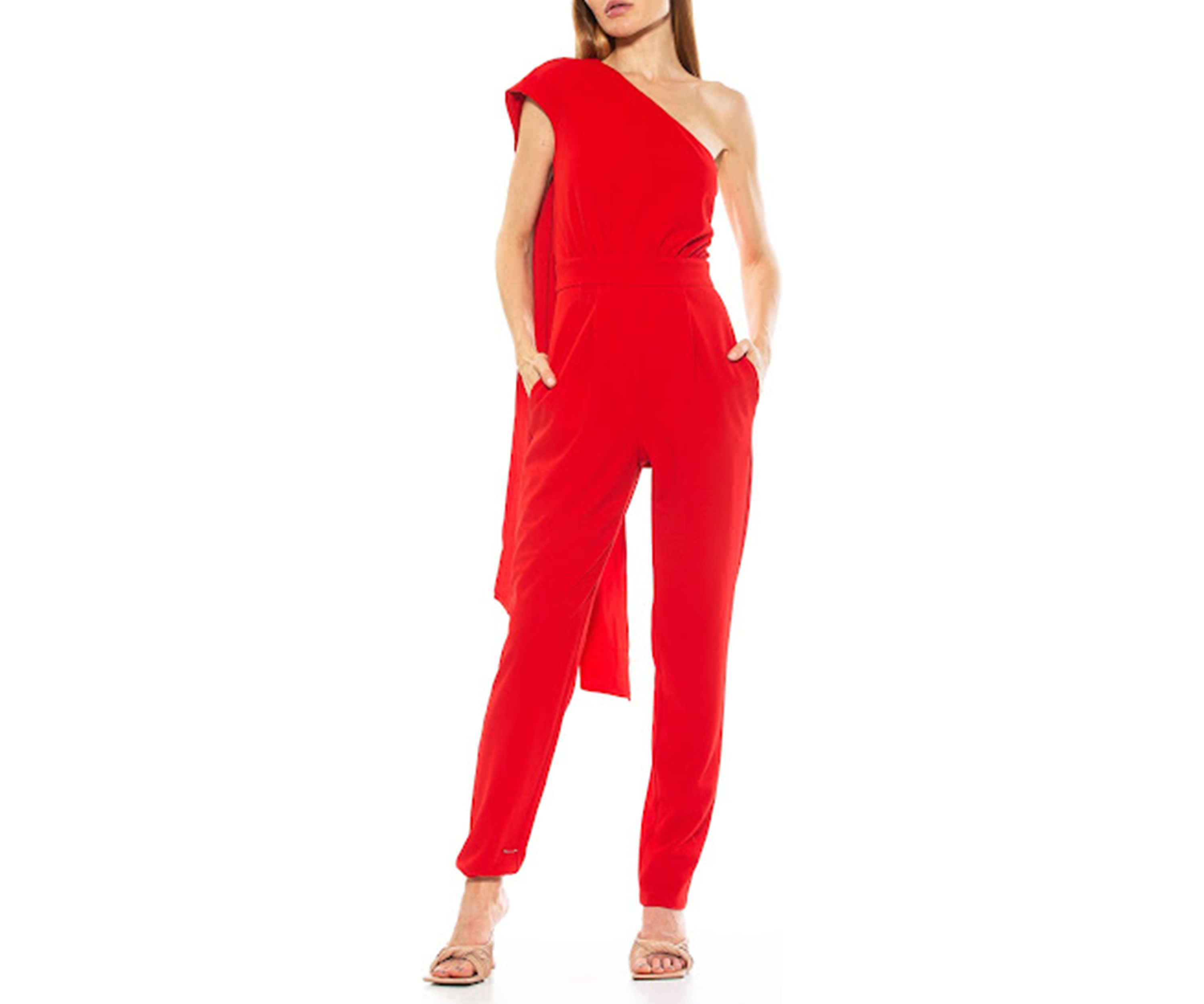 Cape Jumpsuit