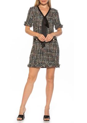 Tweed Shift Dress