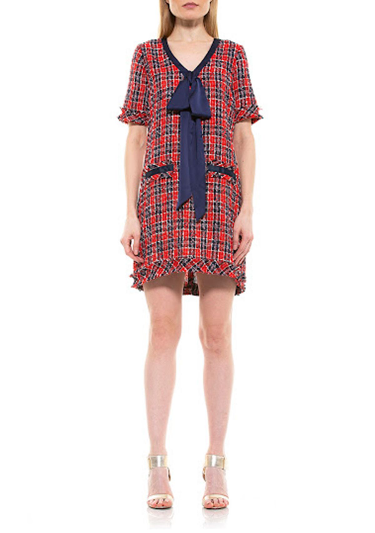 Tweed Shift Dress