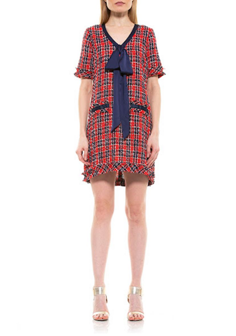 Tweed Shift Dress
