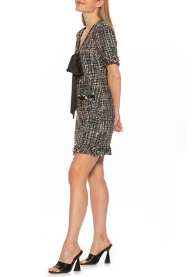 Tweed Shift Dress