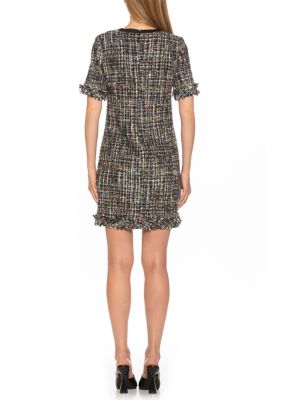 Tweed Shift Dress