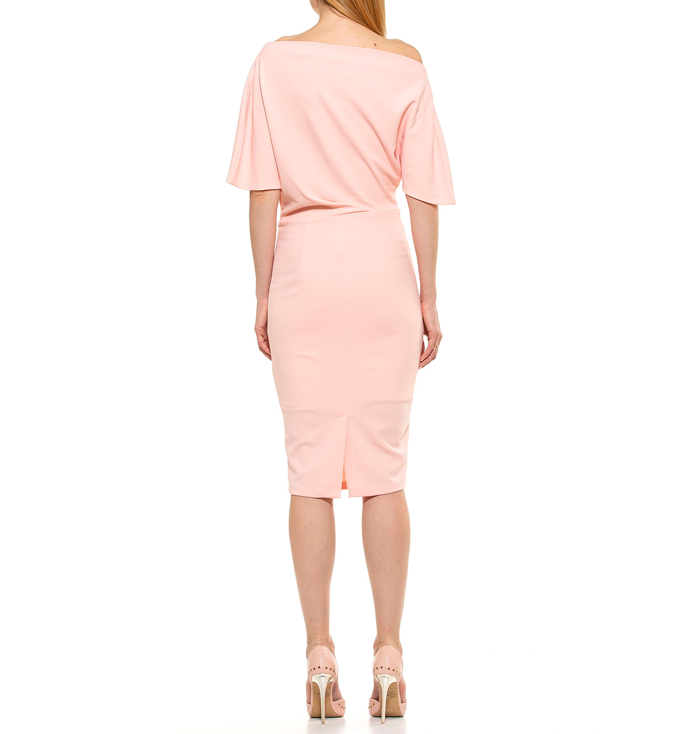 Olivia Draped Sheath