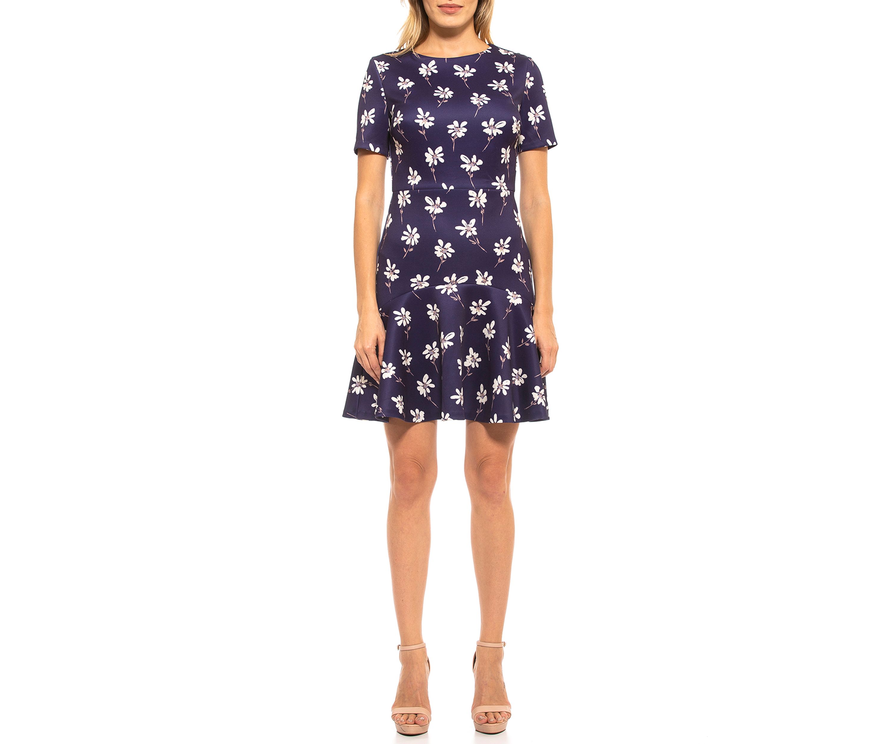 Womens Monica Flounce Dress
