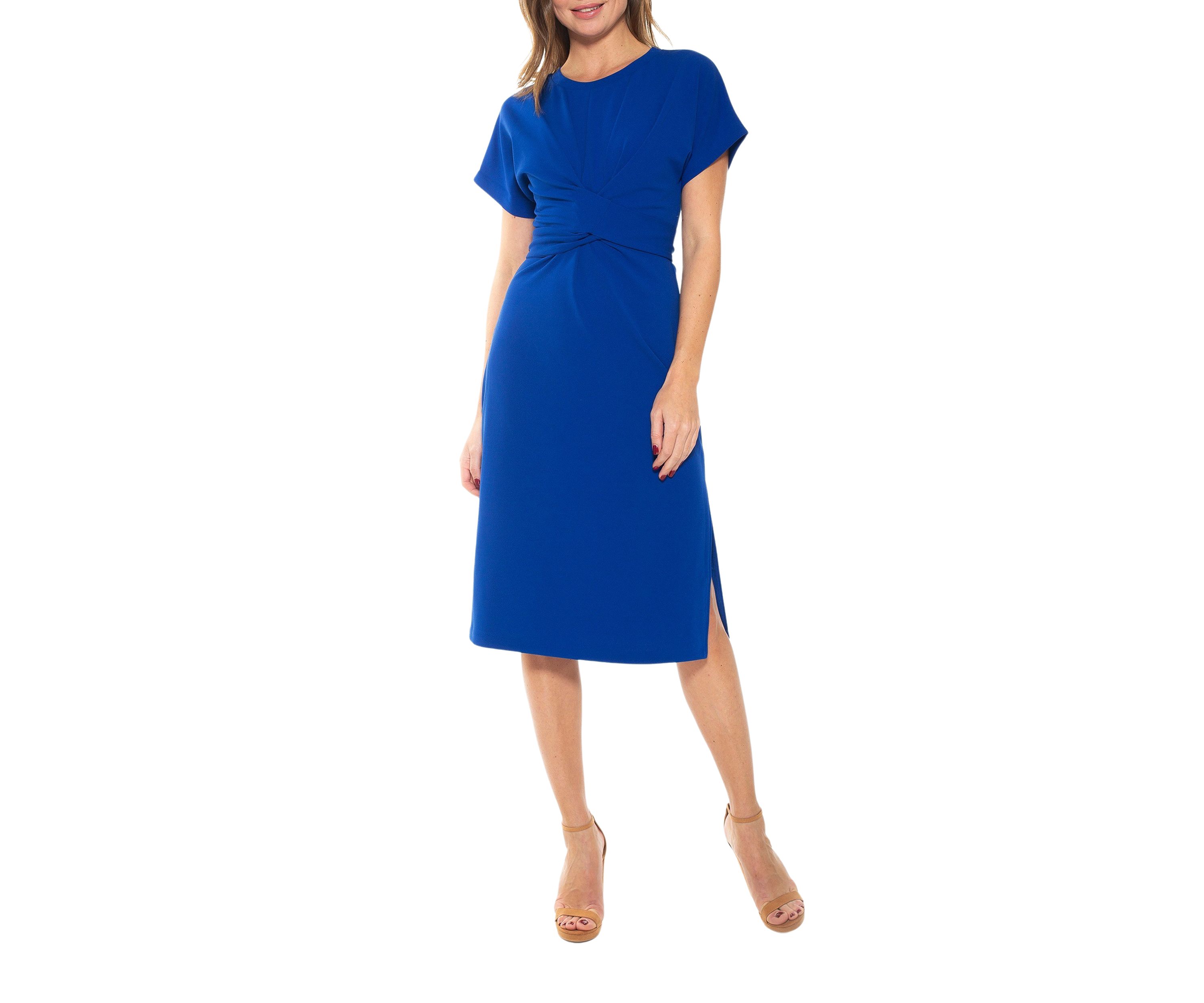Crew Neck Midi Dress 
