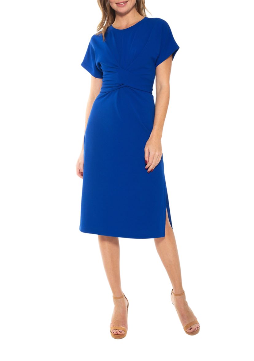 Crew Neck Midi Dress 