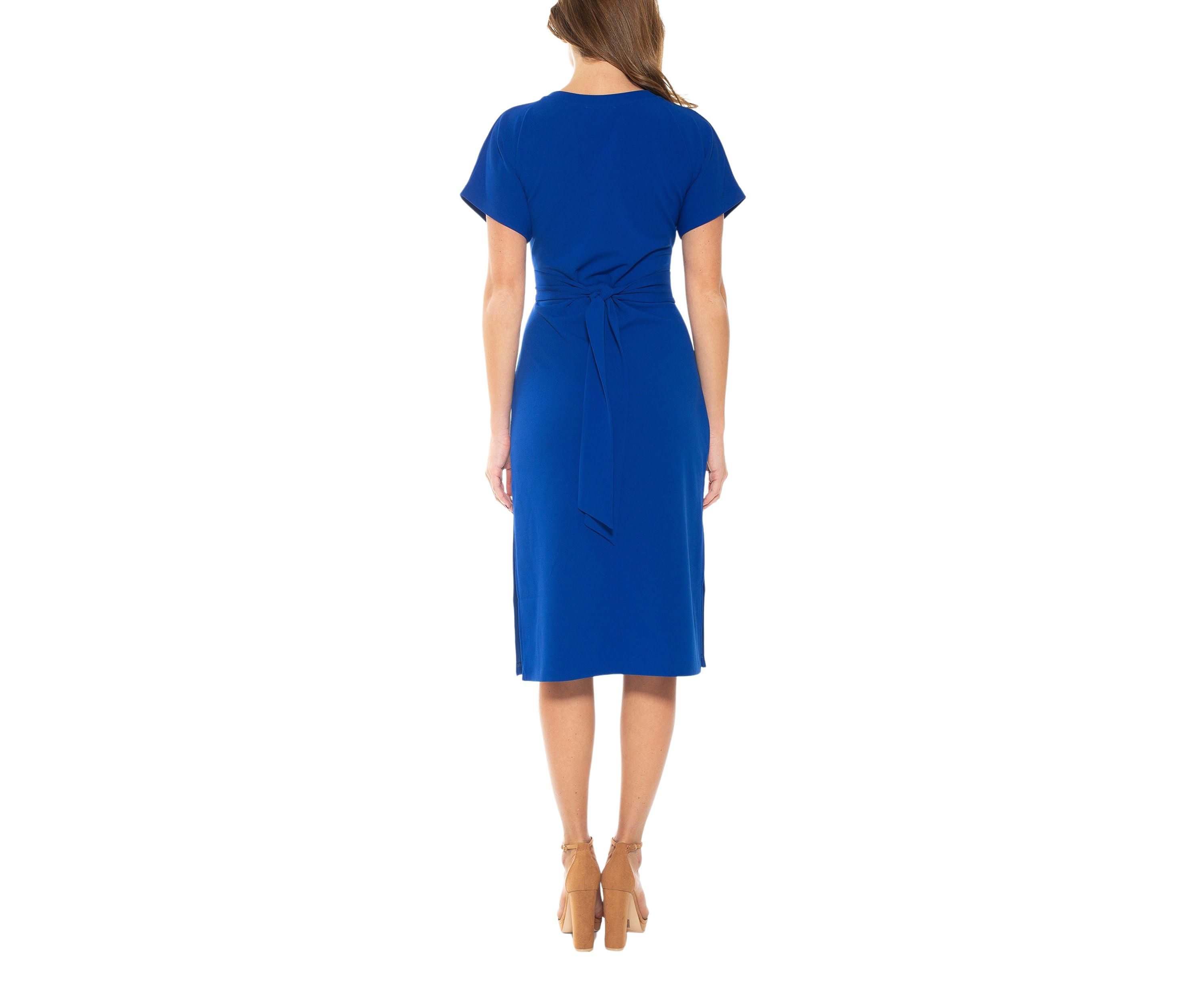 Crew Neck Midi Dress 