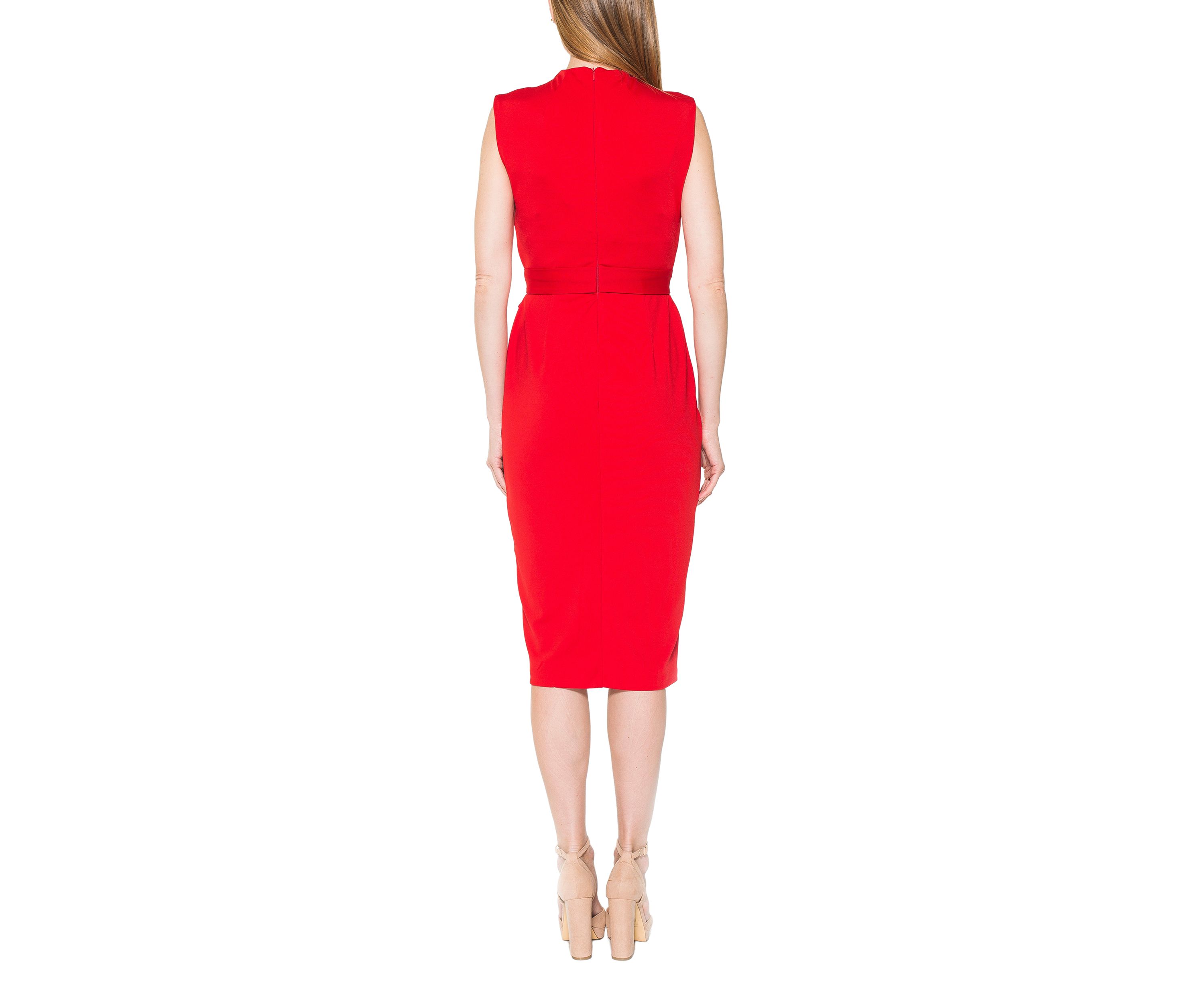 Fara Stretch Front Slit Sheath