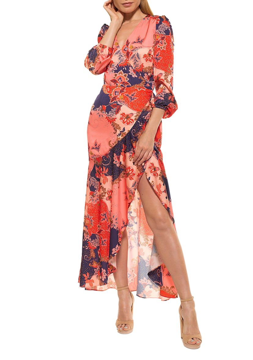 Tala Wrap Maxi Dress