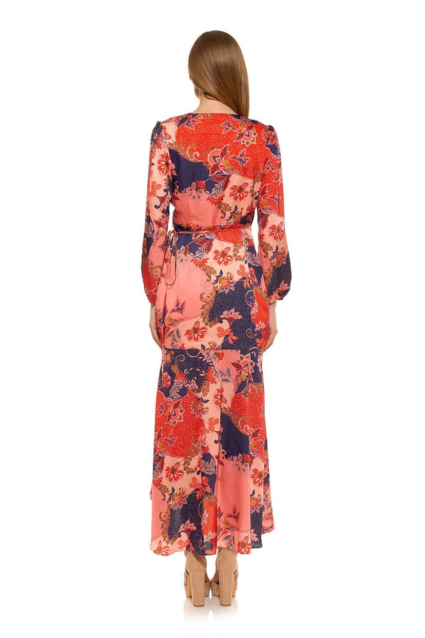 Tala Wrap Maxi Dress