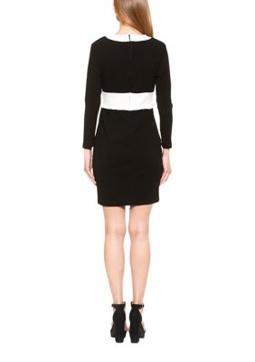 Women's Xena Long Sleeve Contrast Dress