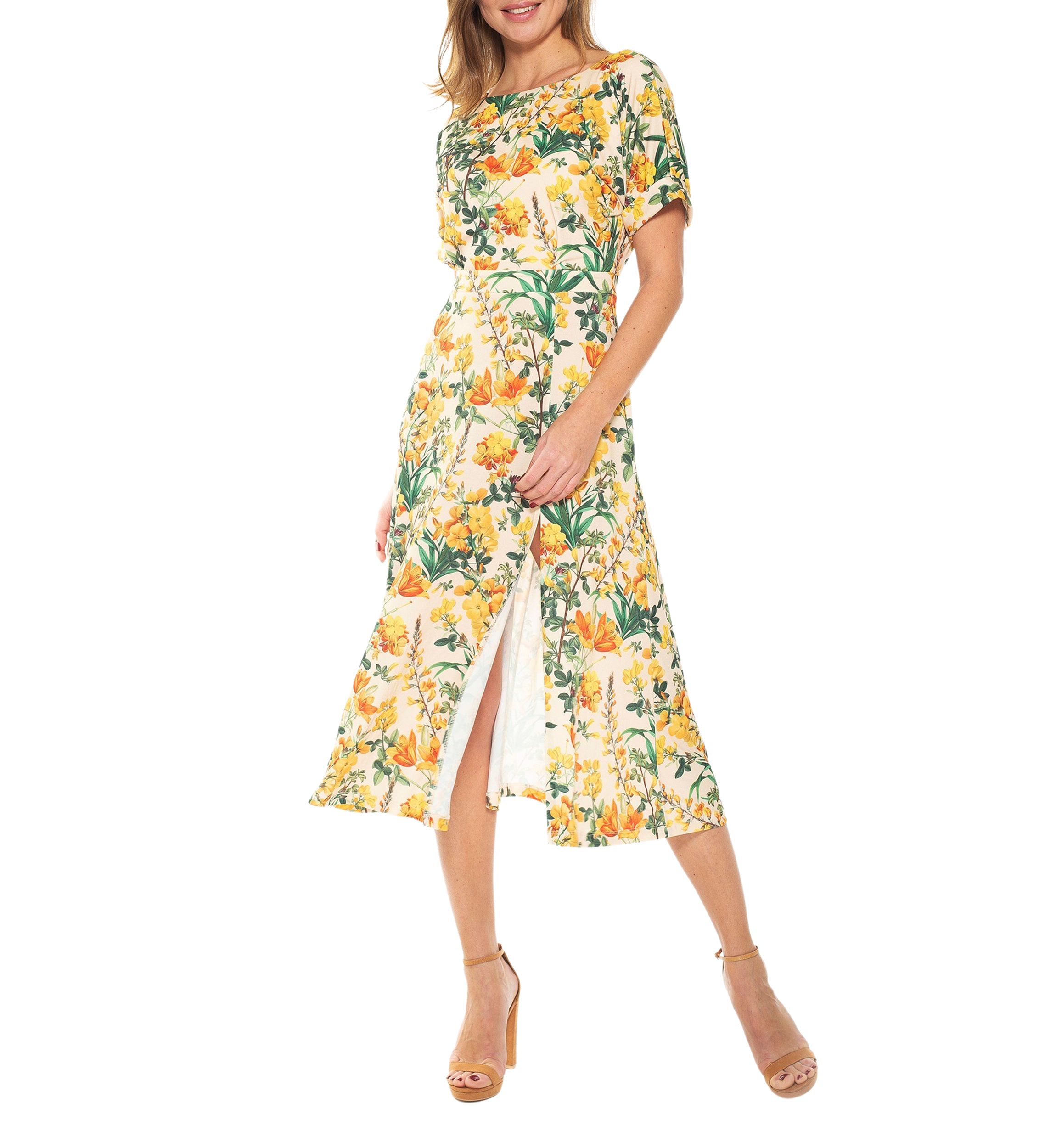 Lana Draped Midi