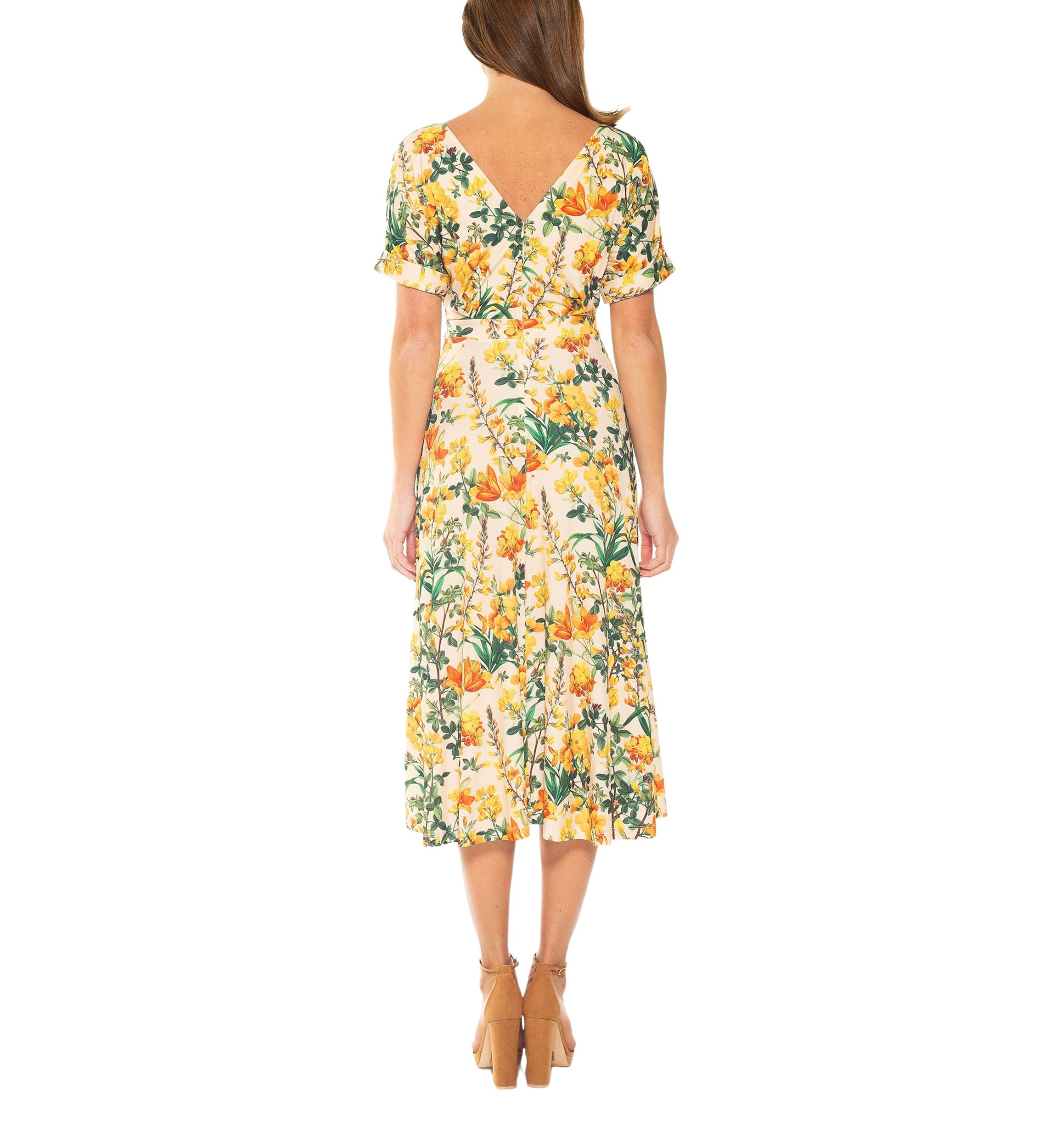 Lana Draped Midi