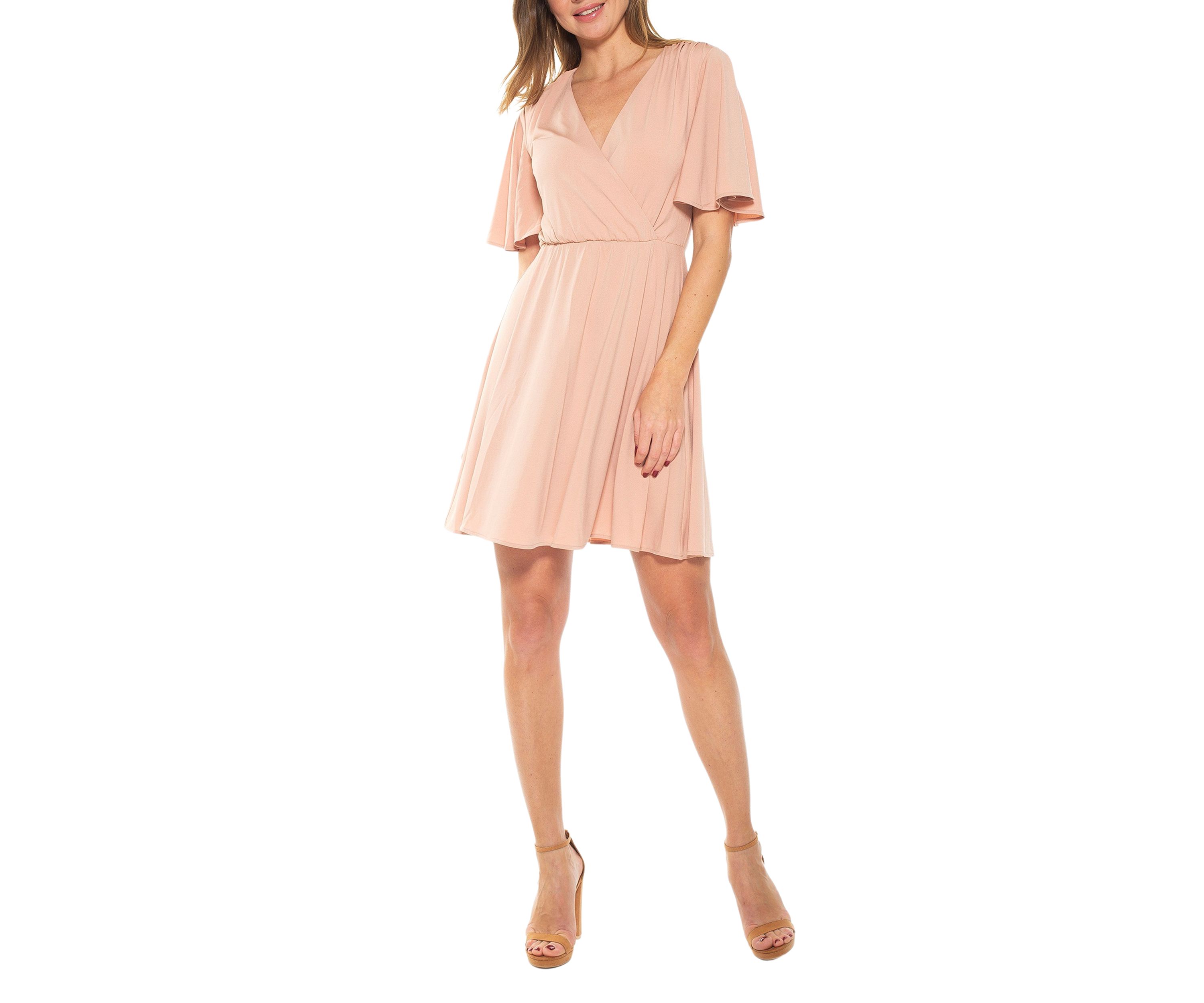 Womens Oakless Flutter Sleeve Dress 