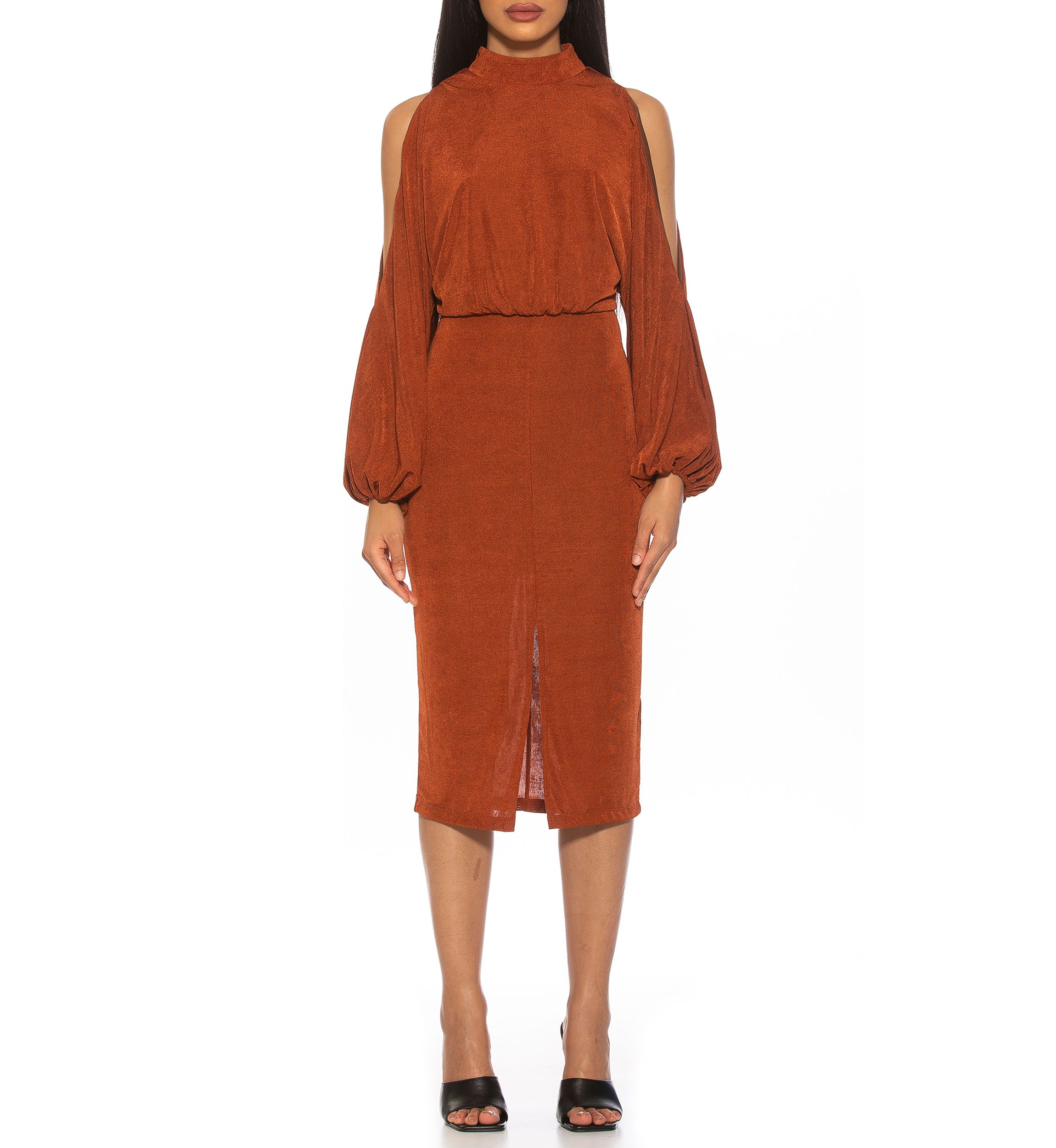 Sem Mock Neck Midi