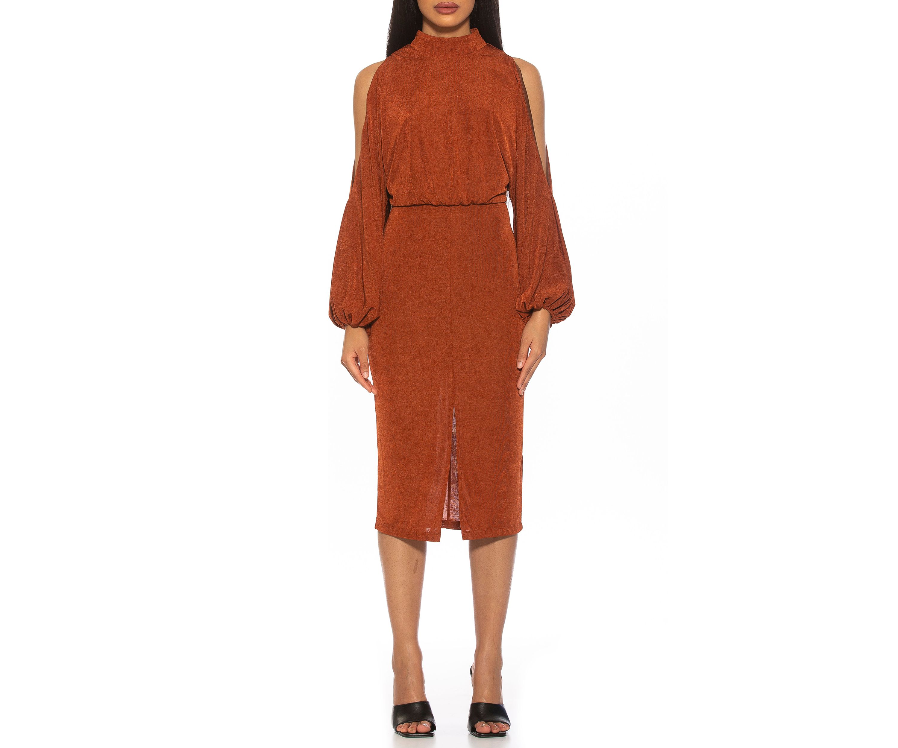 Sem Mock Neck Midi