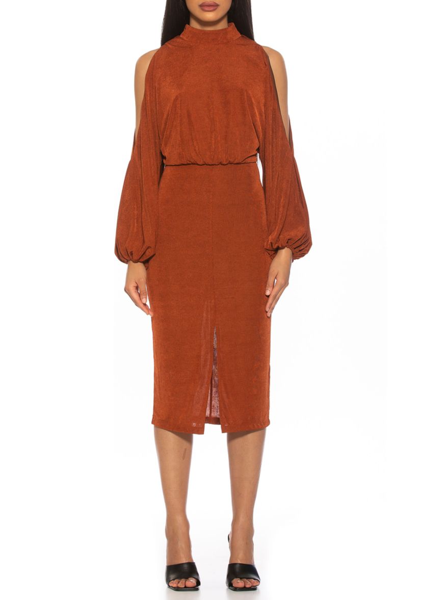 Sem Mock Neck Midi