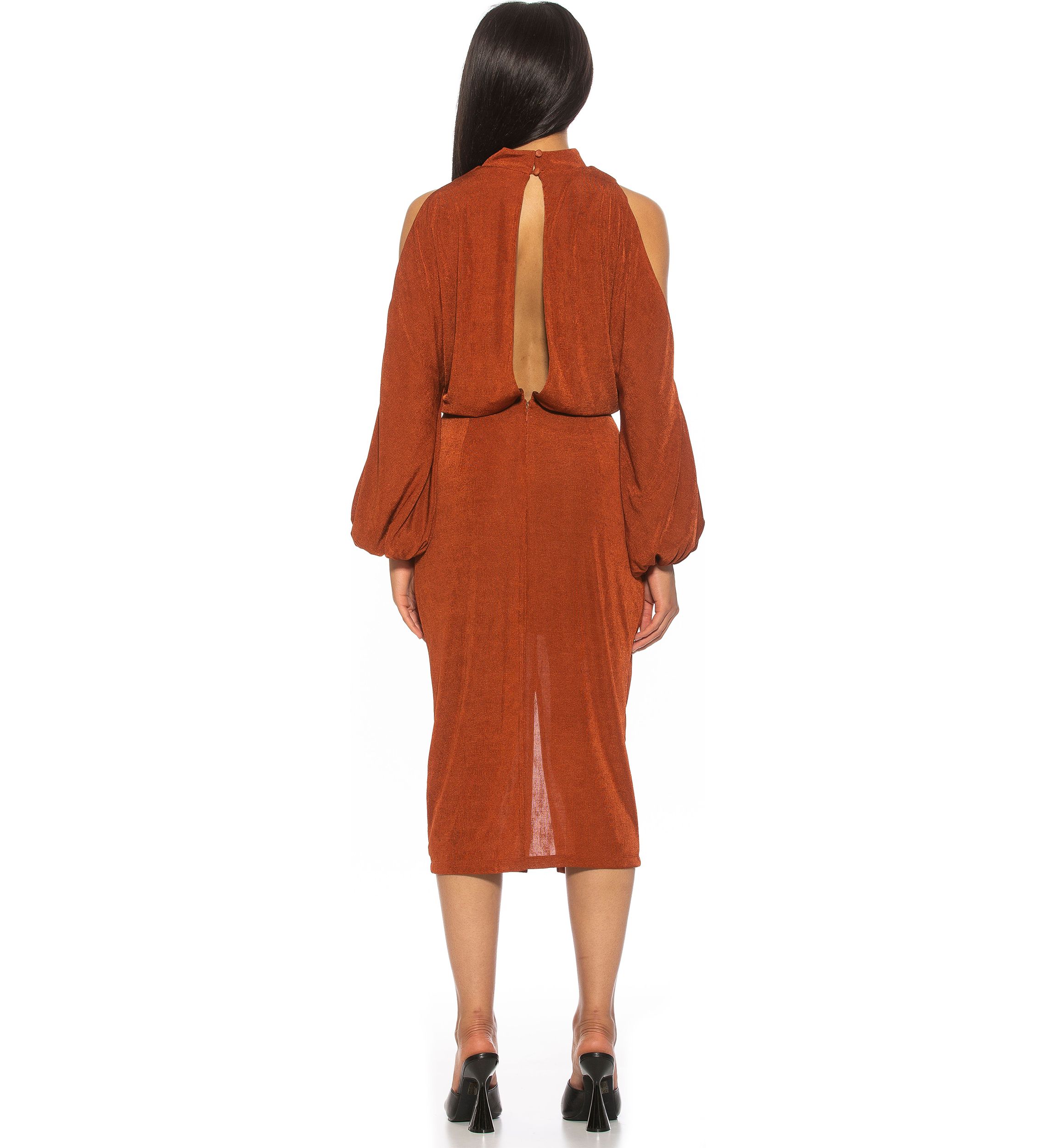 Sem Mock Neck Midi