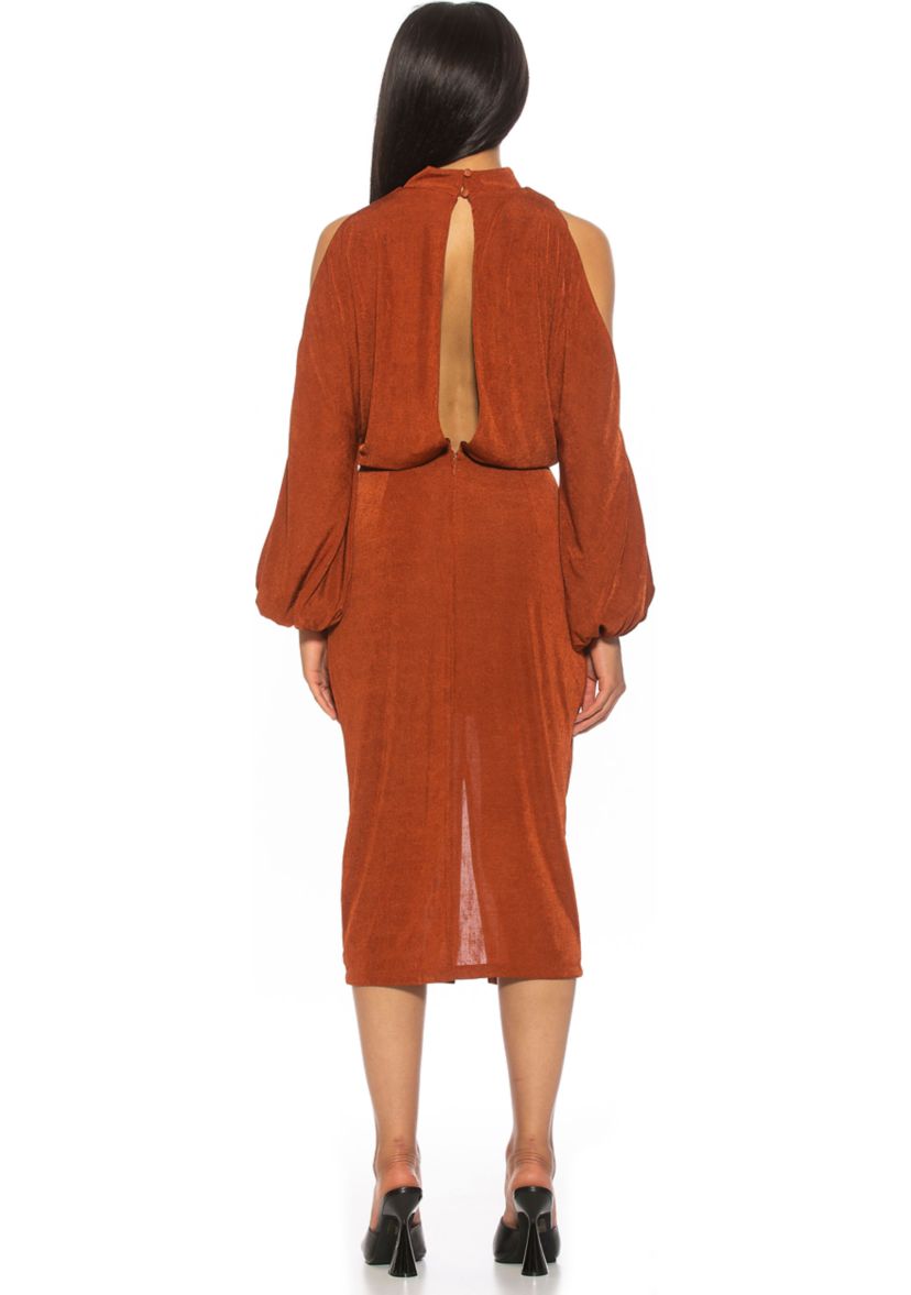 Sem Mock Neck Midi