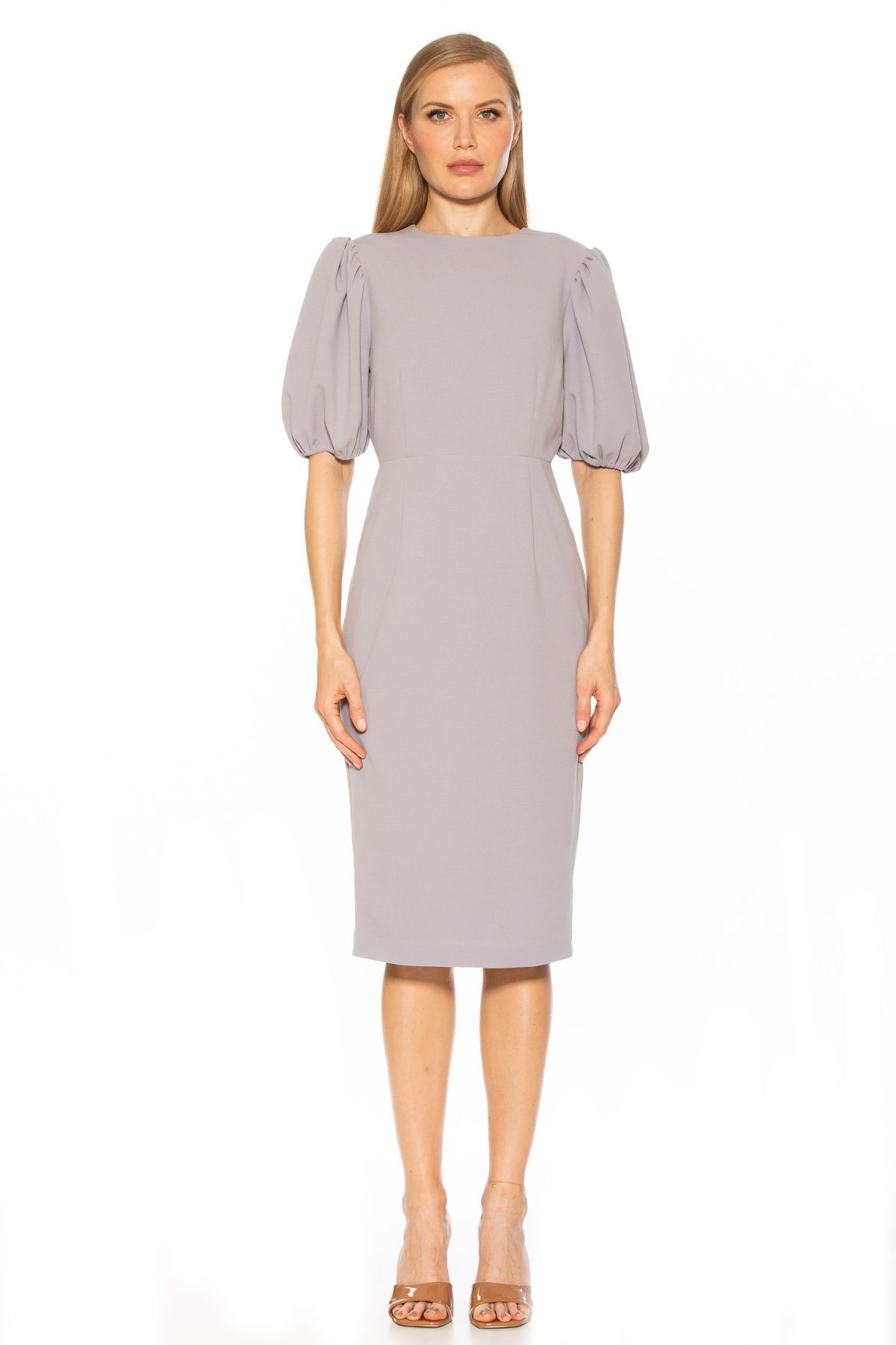 Nova Crewneck Midi Sheath