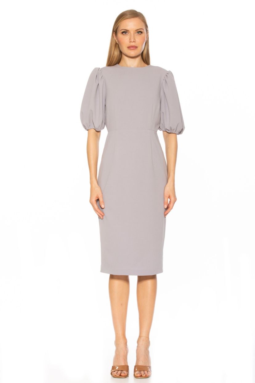 Nova Crewneck Midi Sheath