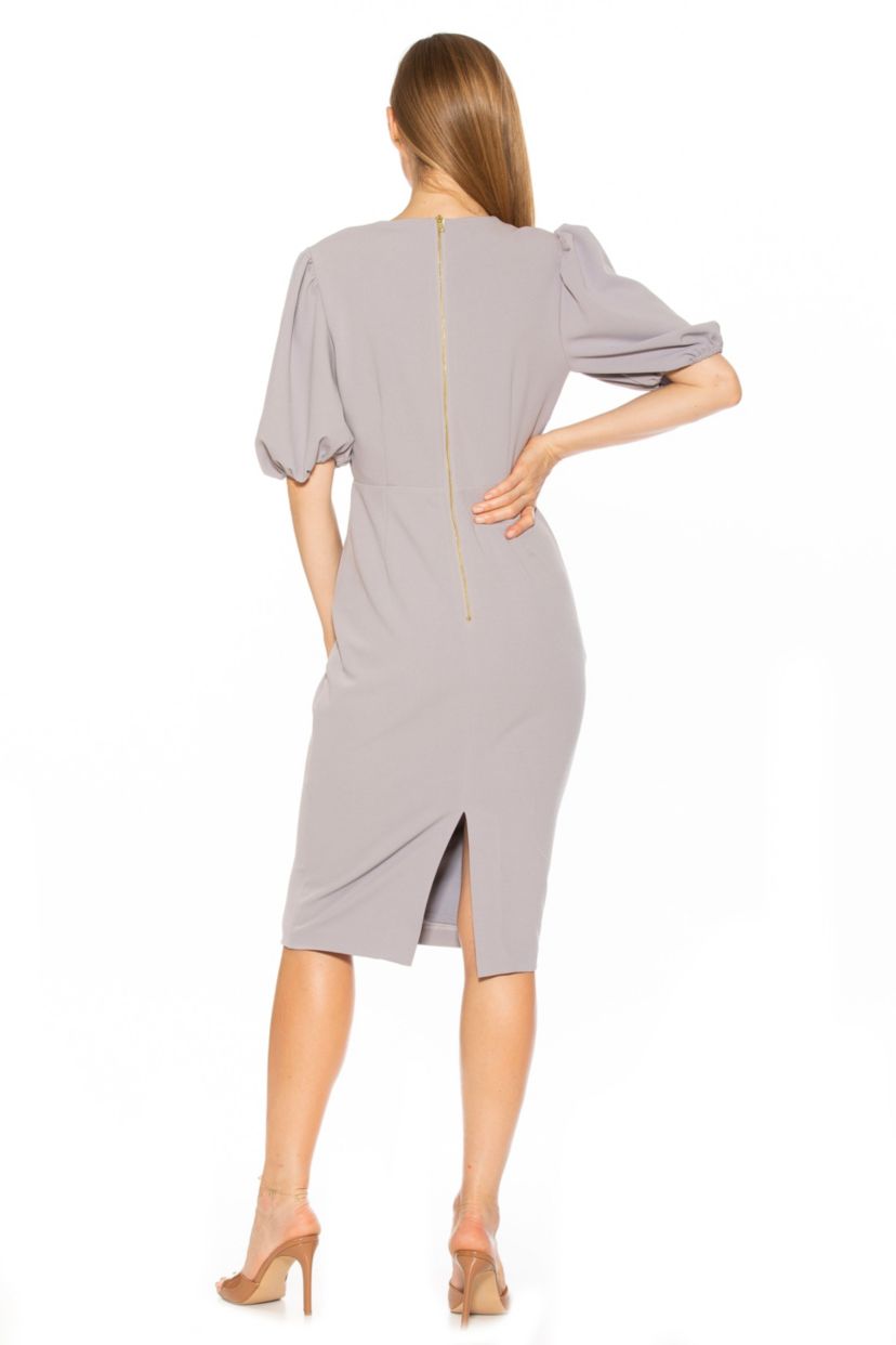 Nova Crewneck Midi Sheath
