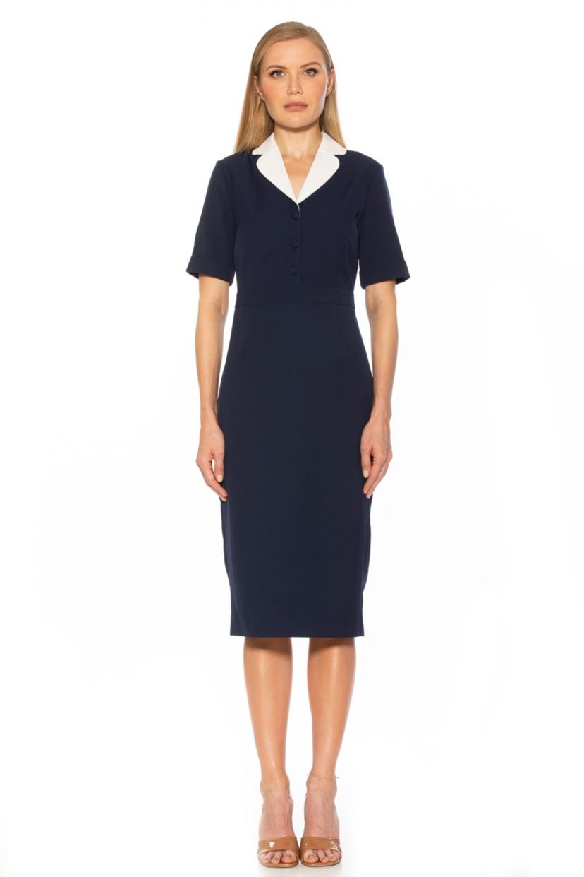 Kinsley Retro Sheath Dress