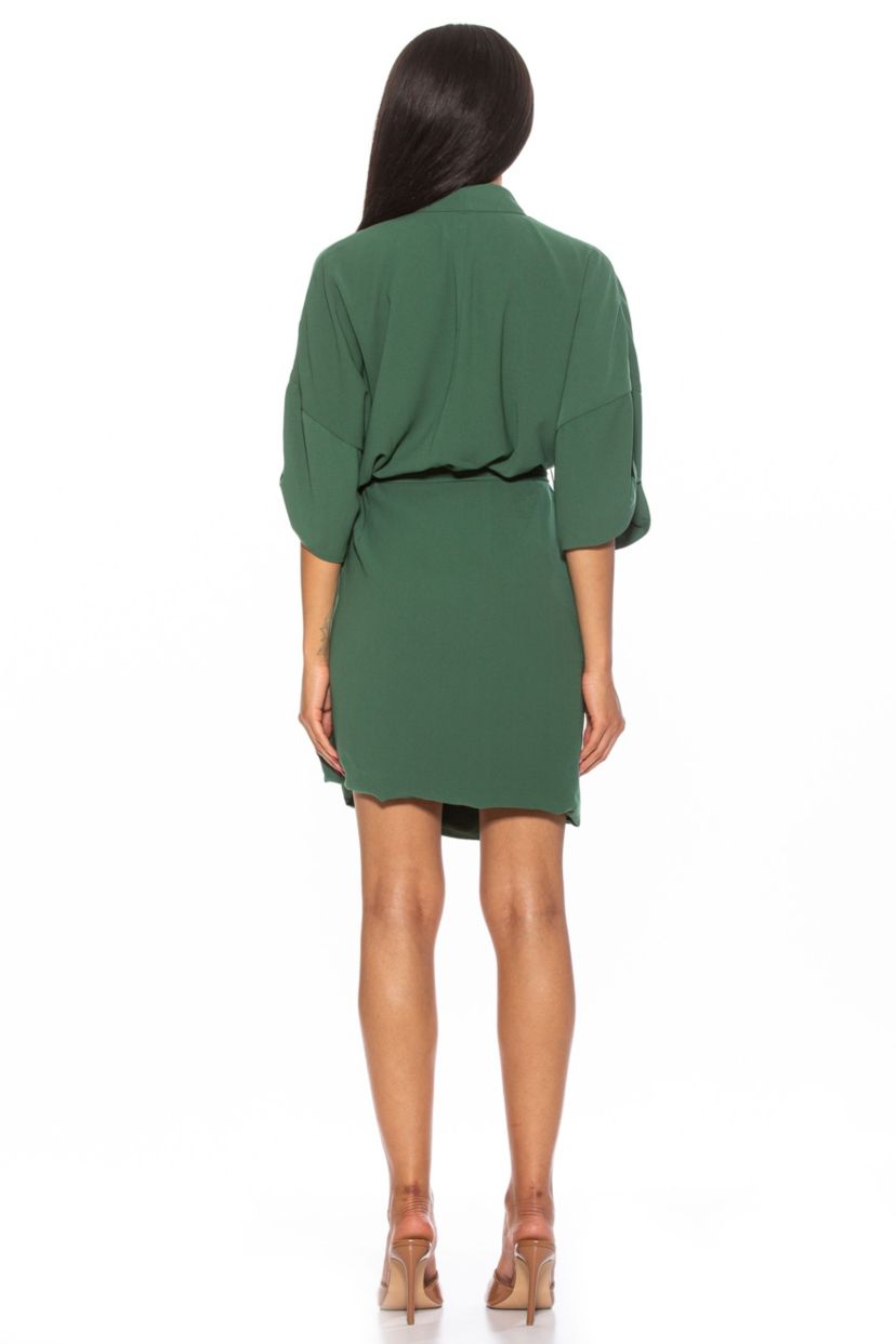 express green wrap dress Maxi Wrap Dress Eleanor L / Pure Red main image 1