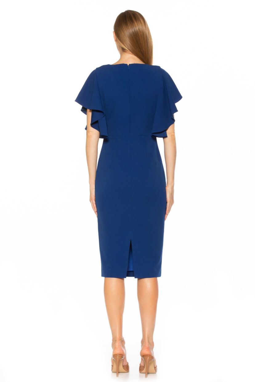 Luna Crewneck Midi Sheath