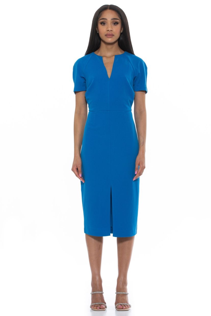 Jayana Raglan Midi Sheath