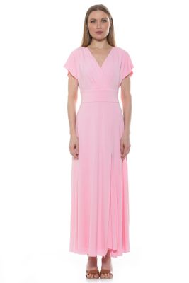 Brielle Surplice Maxi Dress