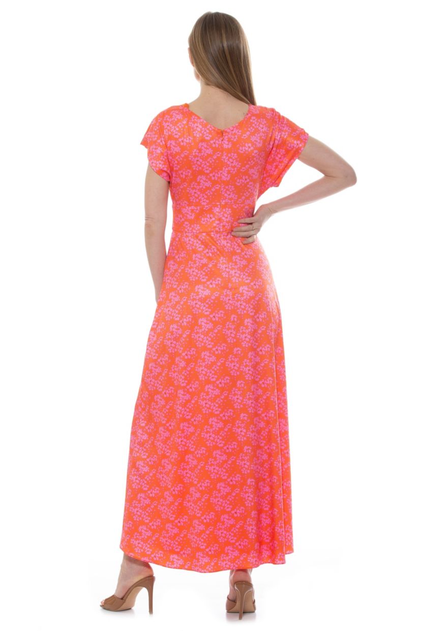Brielle Surplice Maxi Dress