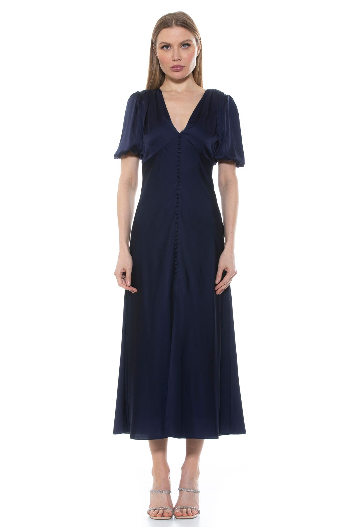 Lorelei V Neck Midi Dress