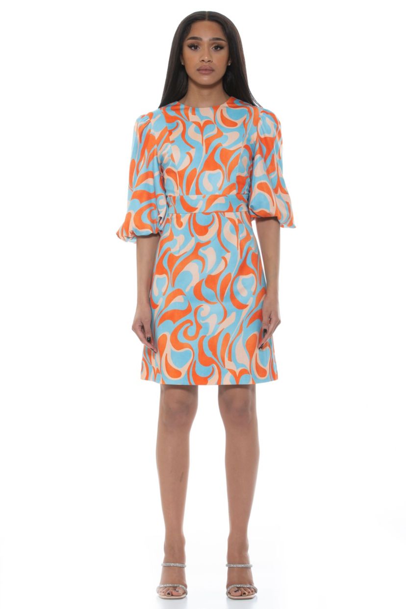 Moira Crewneck Mini Fit And Flare